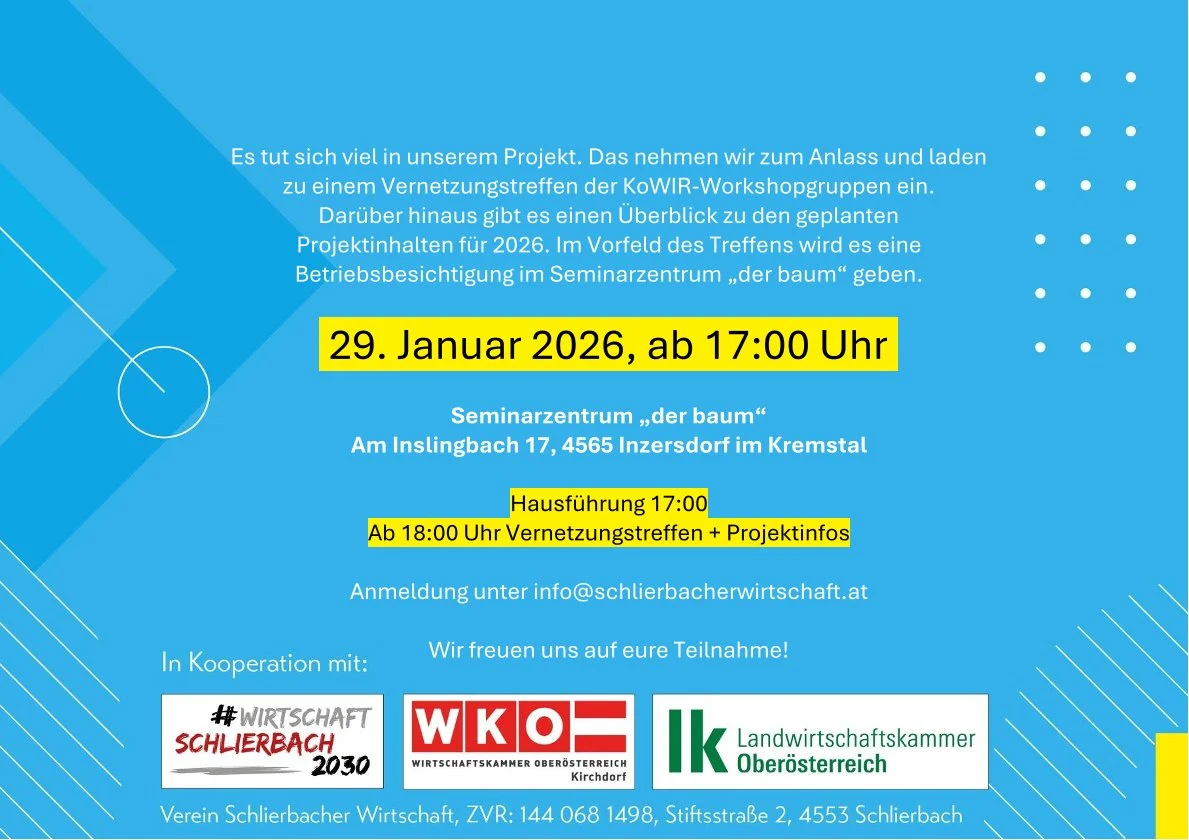 Vernetzungstreffen 29. Jänner 2026